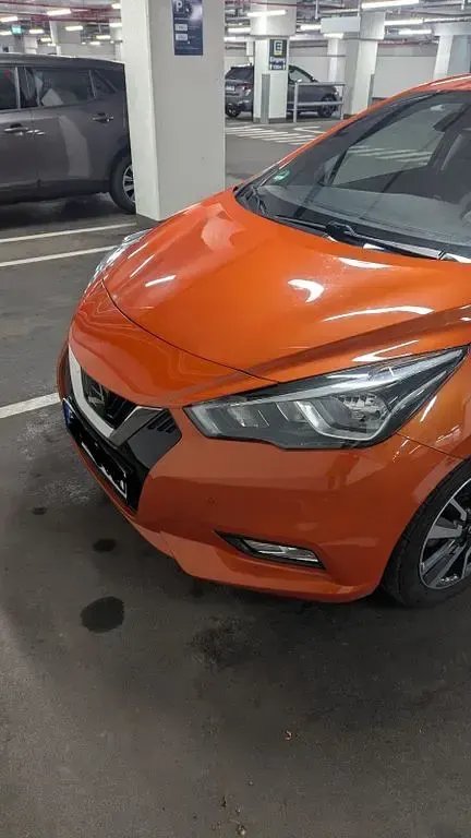 Gebraucht Nissan Micra N-Connecta 90 PS (66 kW) 2017 Orange Kleinwagen