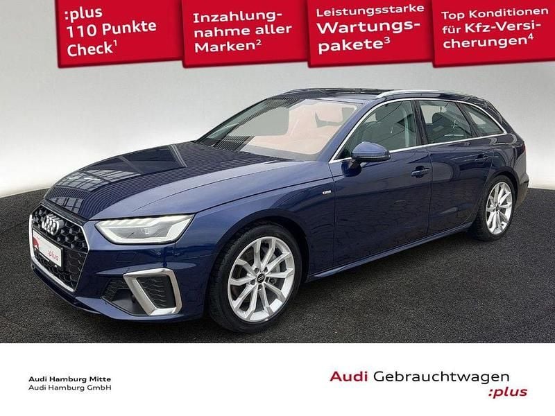 Gebraucht Audi A4 S-Line 204 PS (150 kW) 2023 Navarrablau metallic Kombi