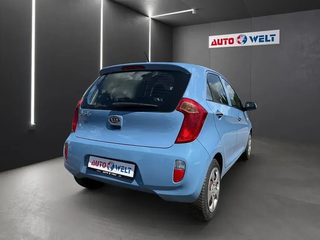 Brugt Kia Picanto Edition 7 69 HK (50 kW) 2012 Blå Hatchback