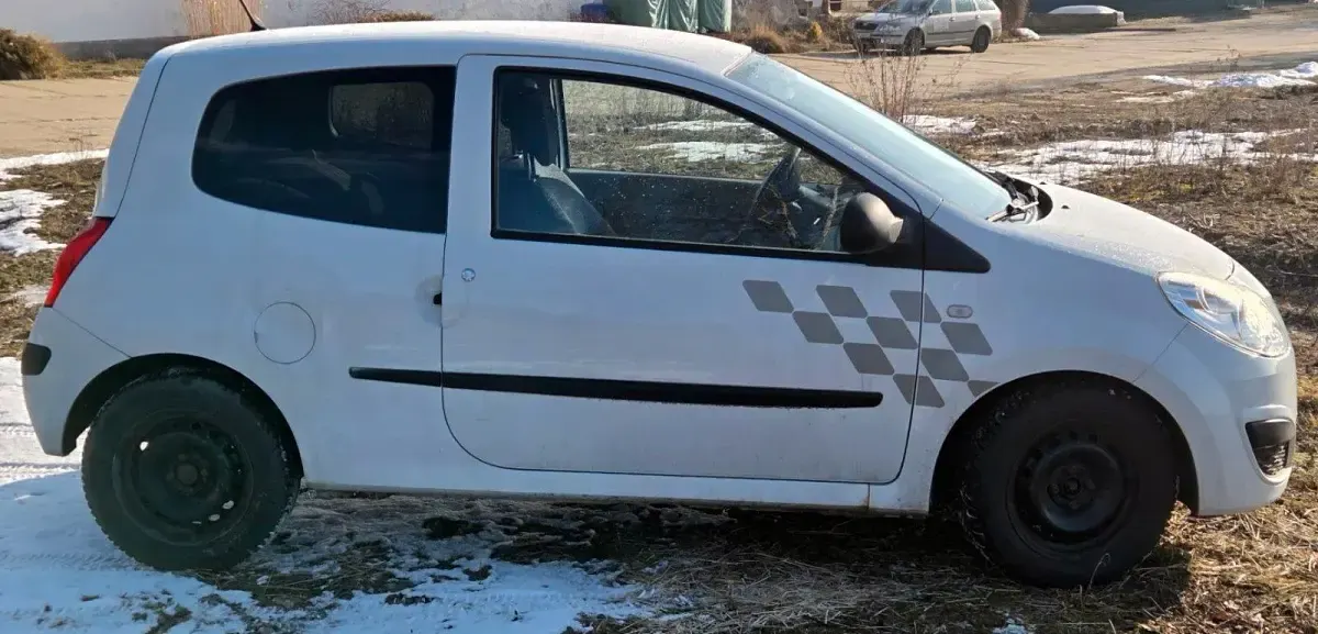 Gebraucht Renault Twingo Authentique 58 PS (42 kW) 2008 Weiß Kleinwagen