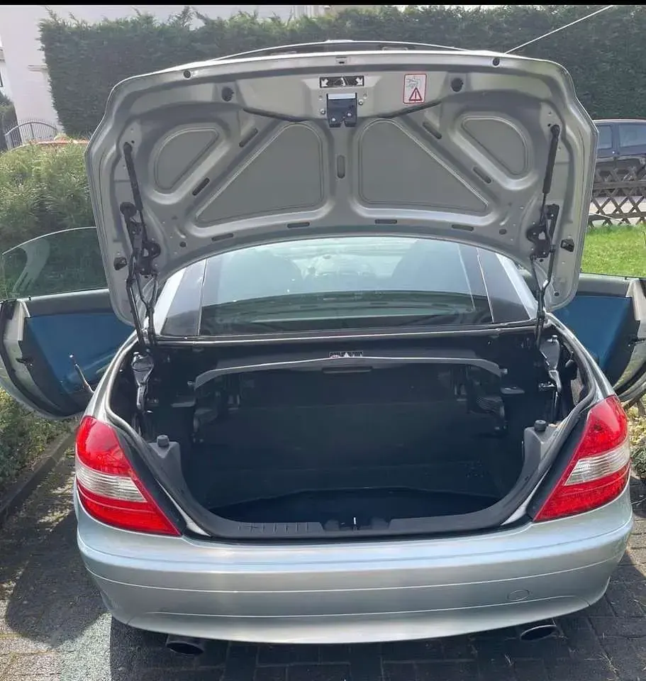 Gebraucht Mercedes SLK200 163 PS (119 kW) 2004 Blau Cabrio