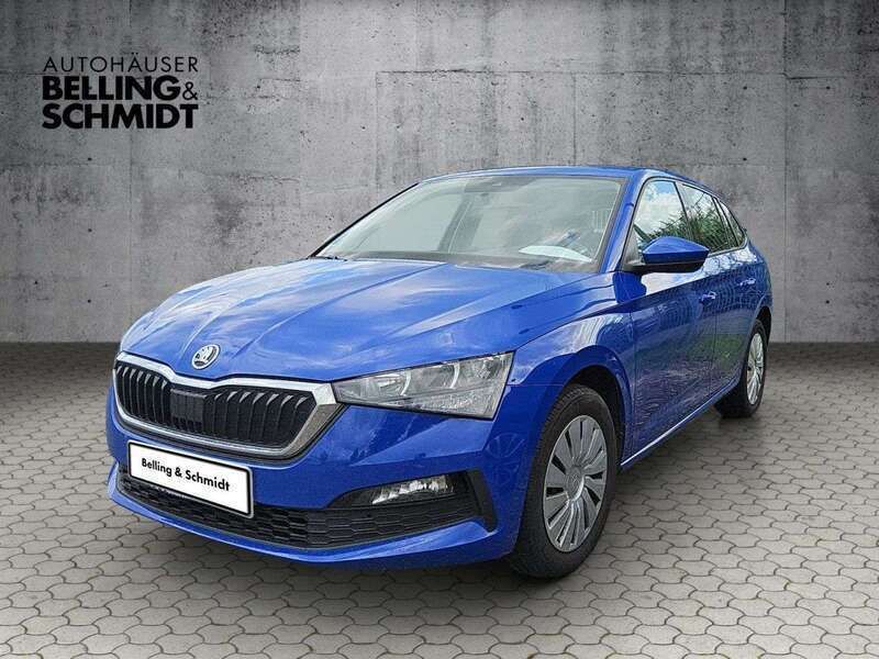 Energyblau Gebraucht 2020 Skoda Scala Active Kleinwagen | 13.490 € (Fairer Preis) - Bild 1/4