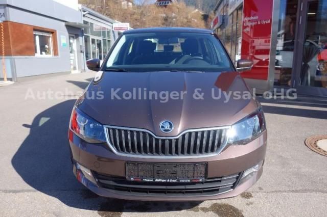 Gebraucht Skoda Fabia Ambition 110 PS (80 kW) 2016 Braun metallic Kleinwagen