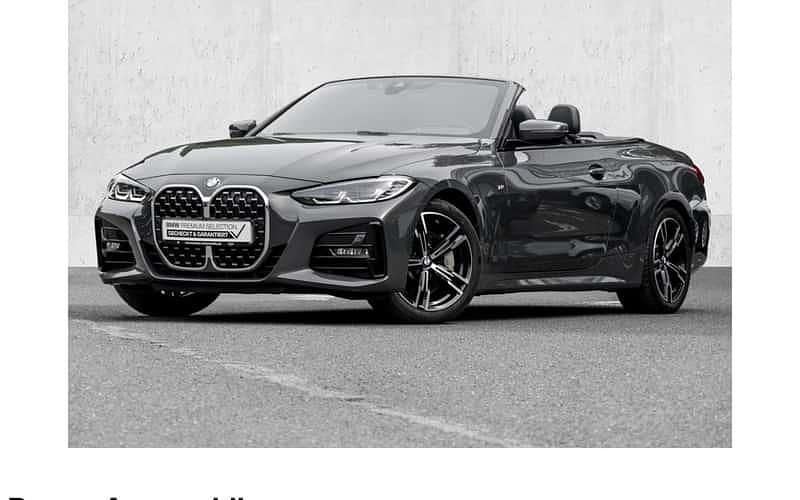 Grau Gebraucht 2022 BMW 430 Cabriolet M Sport Cabrio | 39.450 € (Superpreis) - Bild 1/4