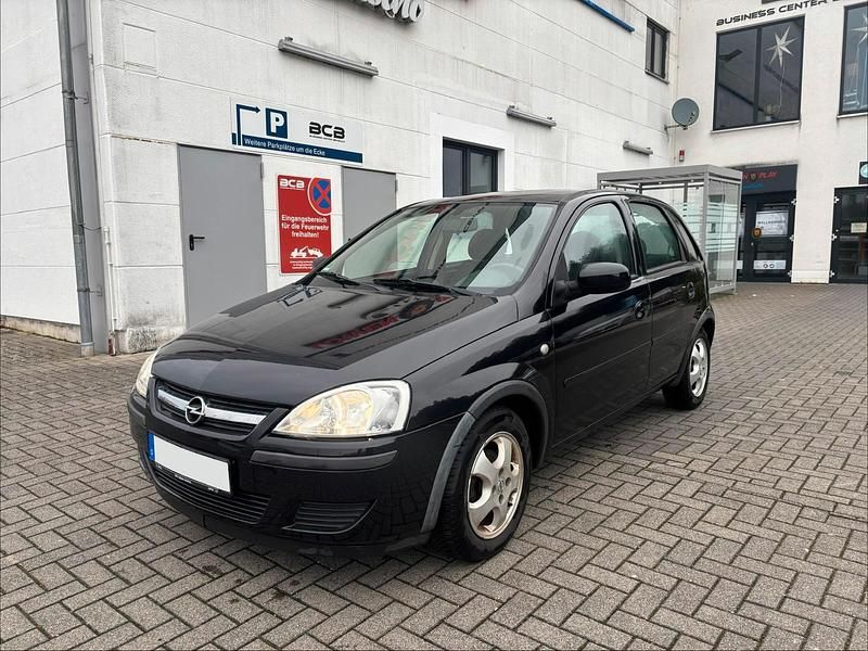 Schwarz Gebraucht 2003 Opel Corsa Kleinwagen | 399 € (Superpreis) - Bild 1/4