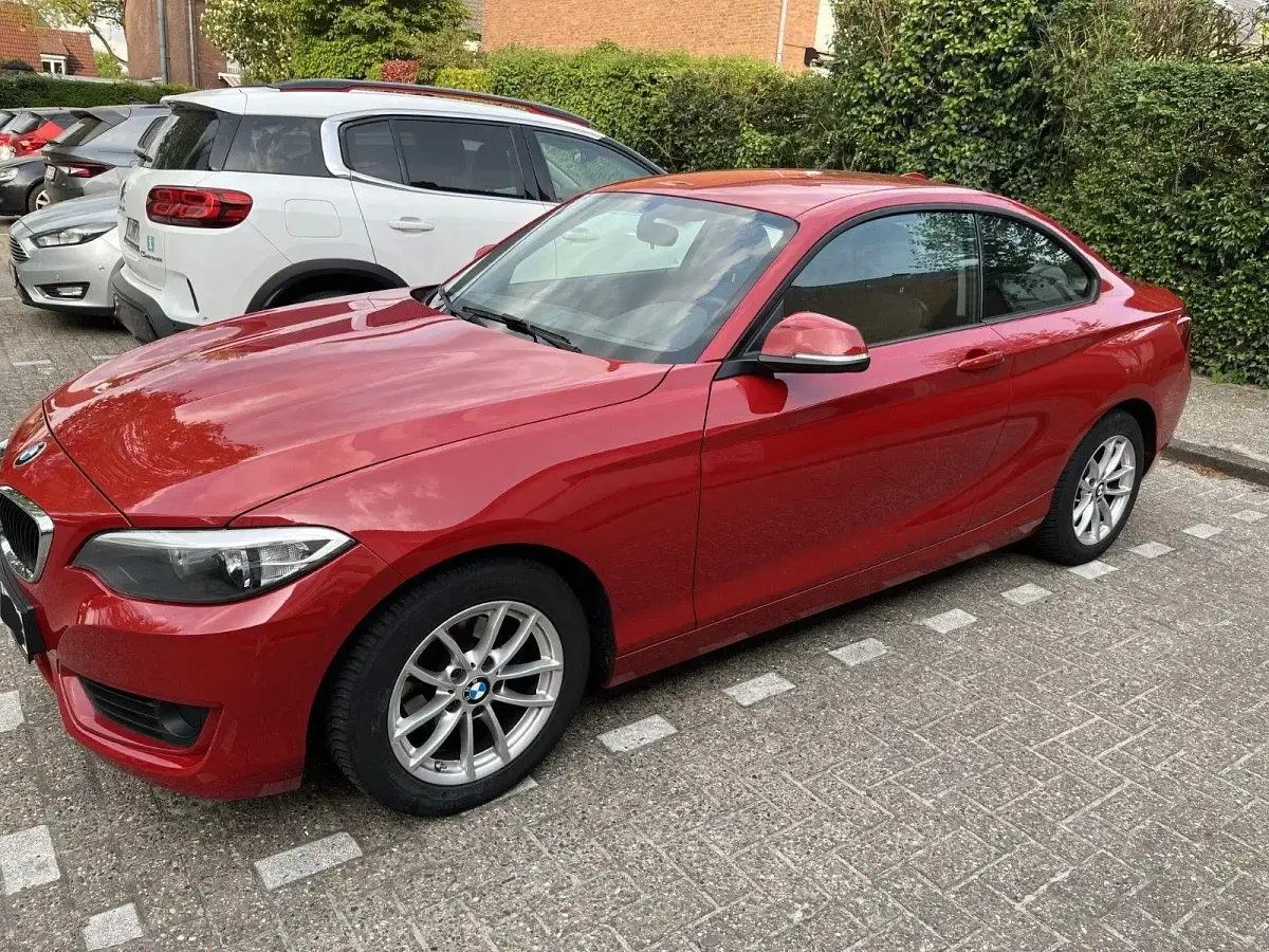 Gebraucht BMW 218 143 PS (105 kW) 2014 Rot Coupé