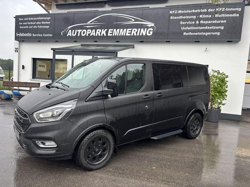 Schwarz Gebraucht 2023 Ford Tourneo Custom Titanium Van / Kleinbus | 37.900 € - Bild 1/4
