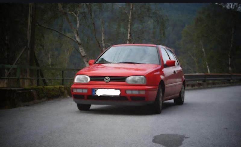 Gebraucht VW Golf III 75 PS (55 kW) 1997 Rot Limousine