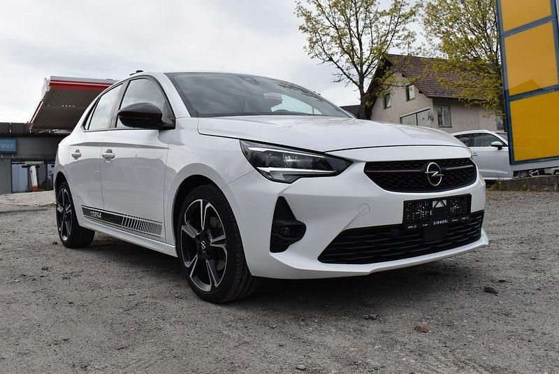 Gebraucht Opel Corsa GS Line 131 PS (96 kW) 2020 Schneeweiss/summitwhite/arctic (metallic) Kleinwagen