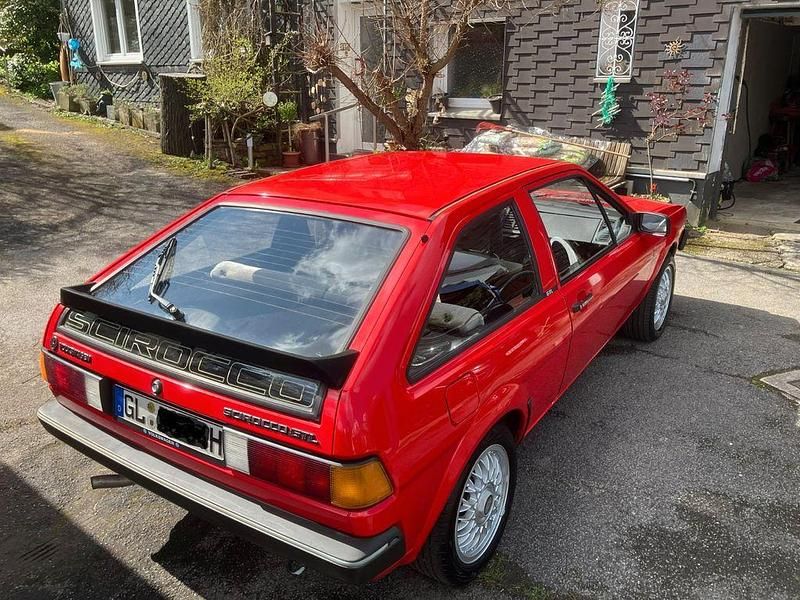Brugt VW Scirocco 90 HK (66 kW) 1984 Rød Coupe