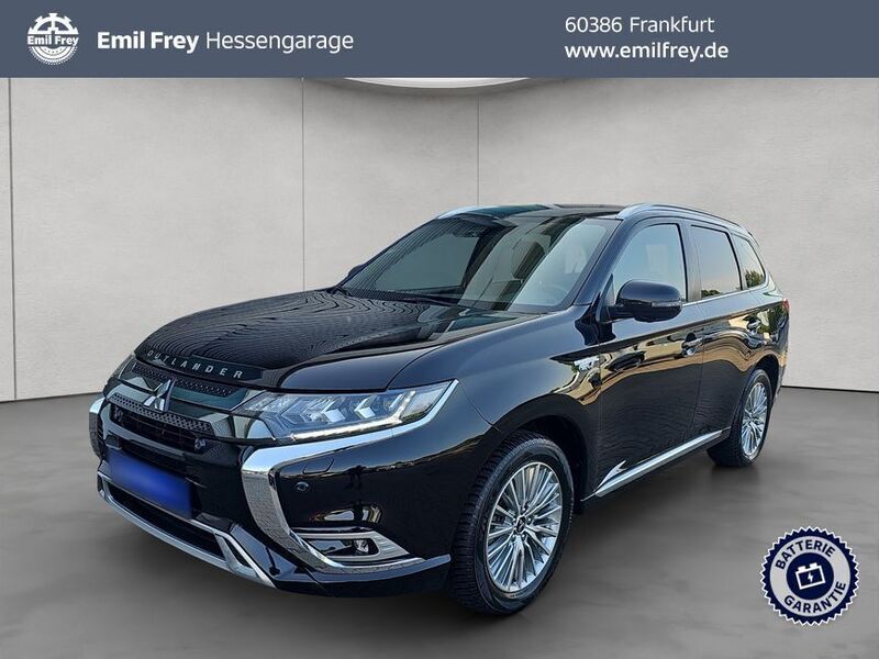 Schwarz Gebraucht 2020 Mitsubishi Outlander P-HEV Top SUV | 27.450 € (Teuer) - Bild 1/3