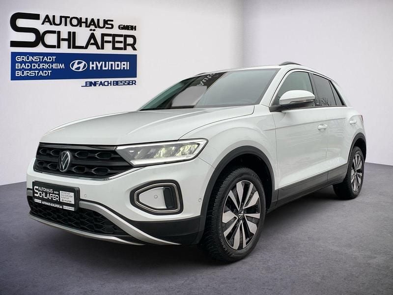 Pure white Gebraucht 2024 VW T-Roc Move SUV | 24.490 € (Superpreis) - Bild 1/4