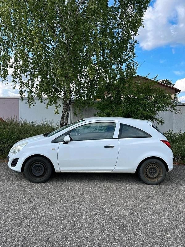 Weiß Gebraucht 2012 Opel Corsa Kleinwagen | 900 € - Bild 1/4