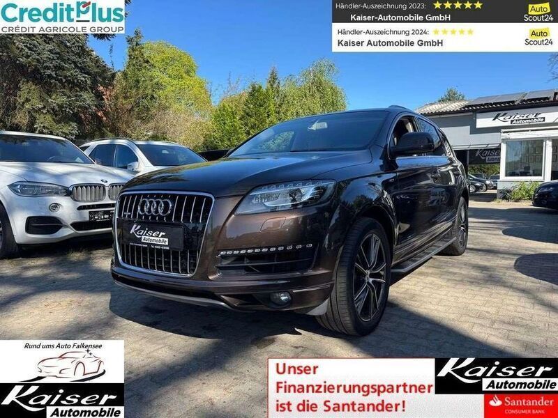 Teakbraun metallic Gebraucht 2011 Audi Q7 Sport SUV | 18.900 € (Fairer Preis) - Bild 1/4