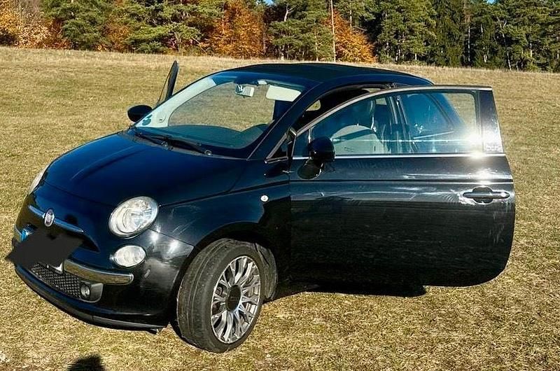 Gebraucht Fiat 500 Lounge 69 PS (50 kW) 2011 Schwarz Cabrio