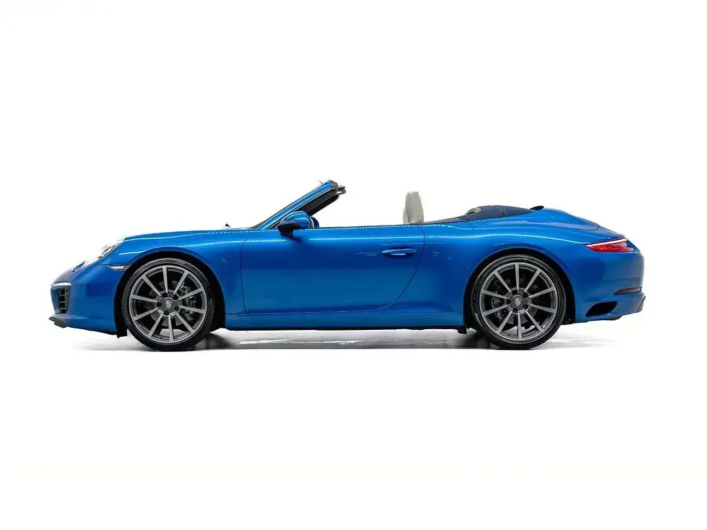 Gebraucht Porsche 911 Carrera Cabriolet 370 PS (272 kW) 2016 Blau Cabrio