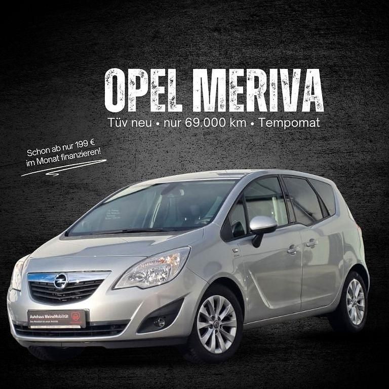 Gebraucht Opel Meriva 120 PS (88 kW) 2013 Silber Van / Kleinbus