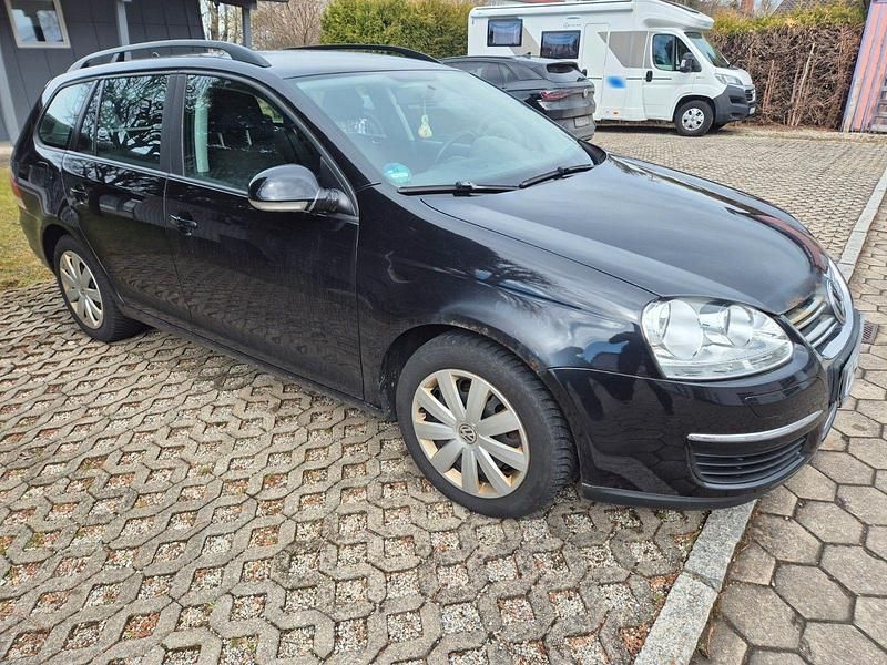 Gebraucht VW Golf V Comfortline 105 PS (77 kW) 2008 Schwarz Kombi