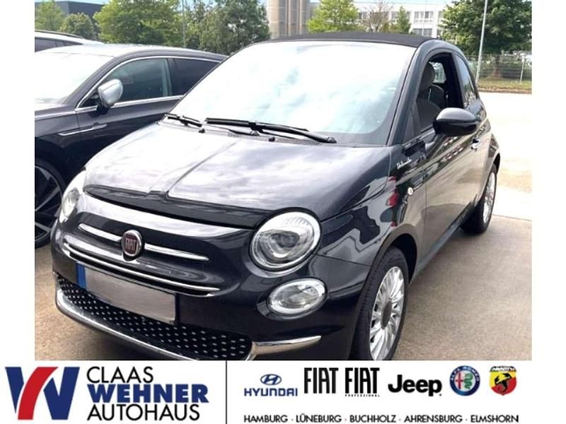 Vesuvio schwarz) (schwarz Gebraucht 2021 Fiat 500C Dolcevita Cabrio | 13.990 € (Fairer Preis) - Bild 1/4