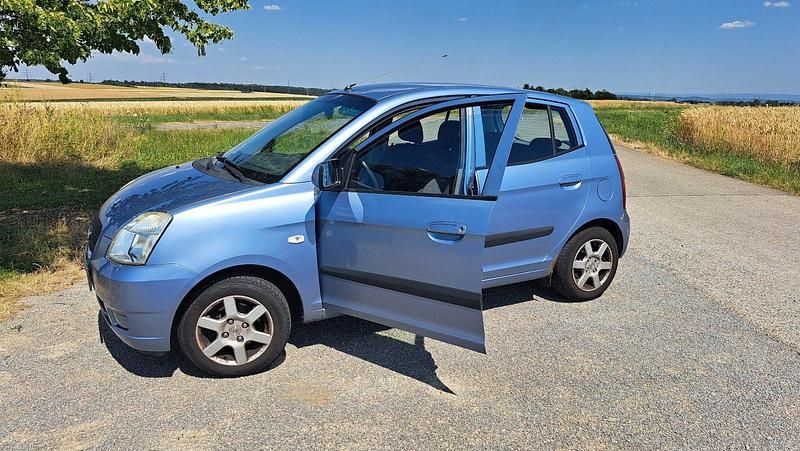 Blau Gebraucht 2007 Kia Picanto Kleinwagen | 650 € (Superpreis) - Bild 1/4