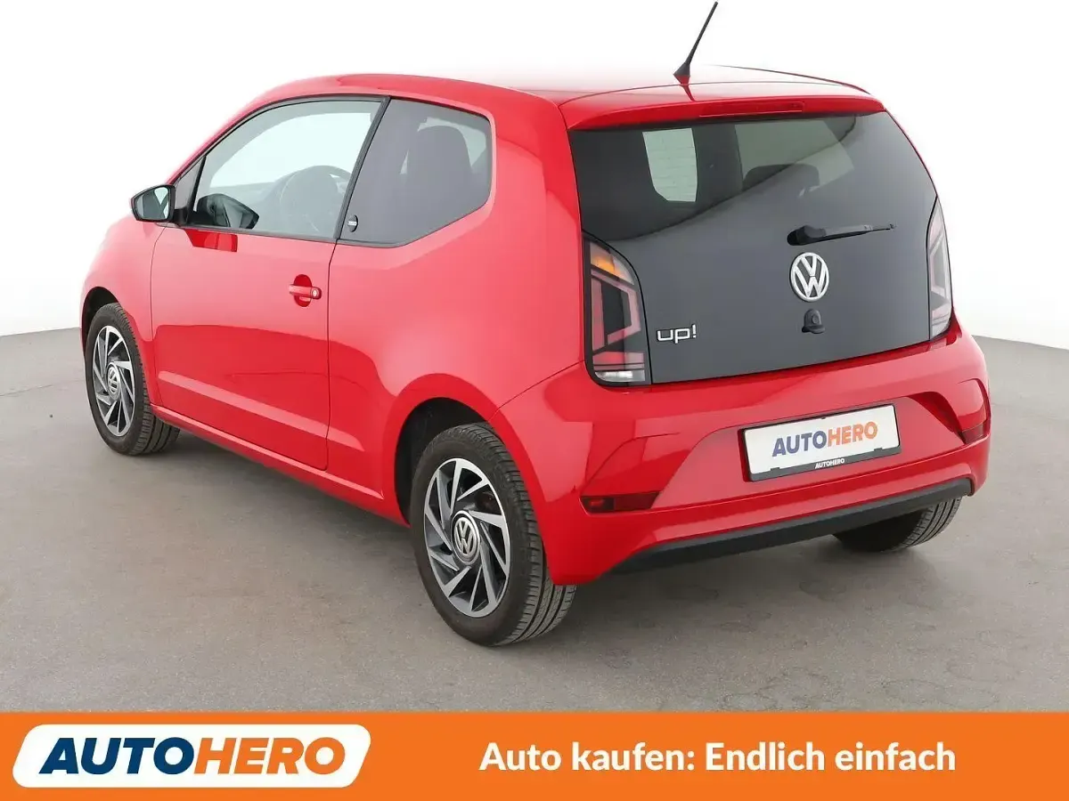 Gebraucht VW up! Sound 75 PS (55 kW) 2017 Rot Kleinwagen