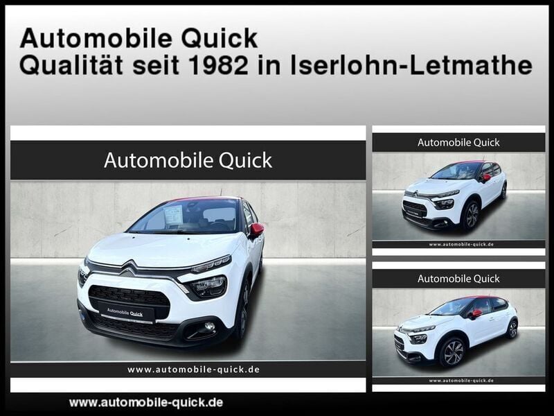 Weiß Gebraucht 2021 Citroën C3 Shine Kleinwagen | 13.990 € (Teuer) - Bild 1/4