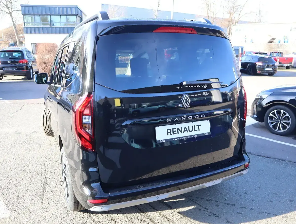 Neu Renault Kangoo Techno 131 PS (96 kW) 2025 Schwarz Van / Kleinbus