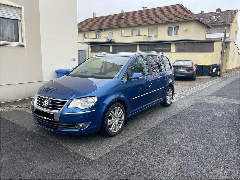 Blau Gebraucht 2008 VW Touran Van / Kleinbus | 2.800 € (Superpreis) - Bild 1/4