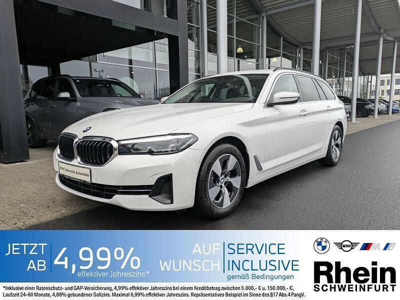Weiß Gebraucht 2020 BMW 520 Sport Line Kombi | 26.890 € (Guter Preis) - Bild 1/4