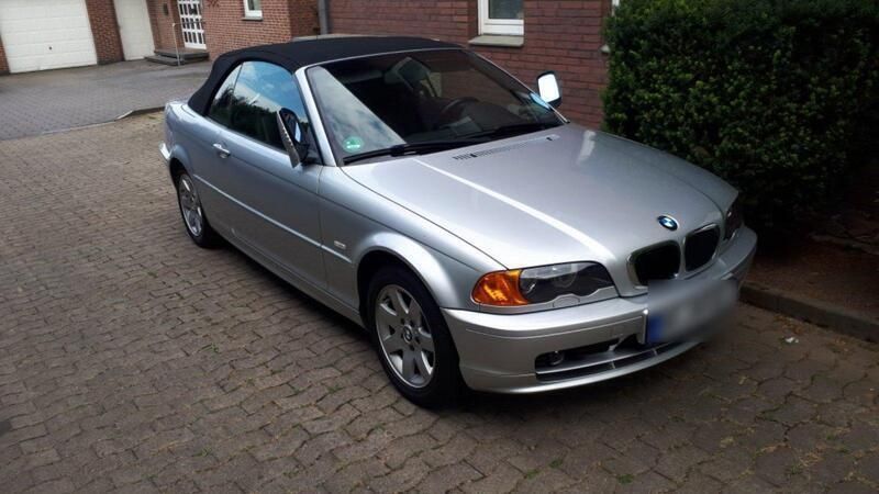 Silber Gebraucht 2003 BMW 318 Cabriolet Cabrio | 4.250 € (Superpreis) - Bild 1/4