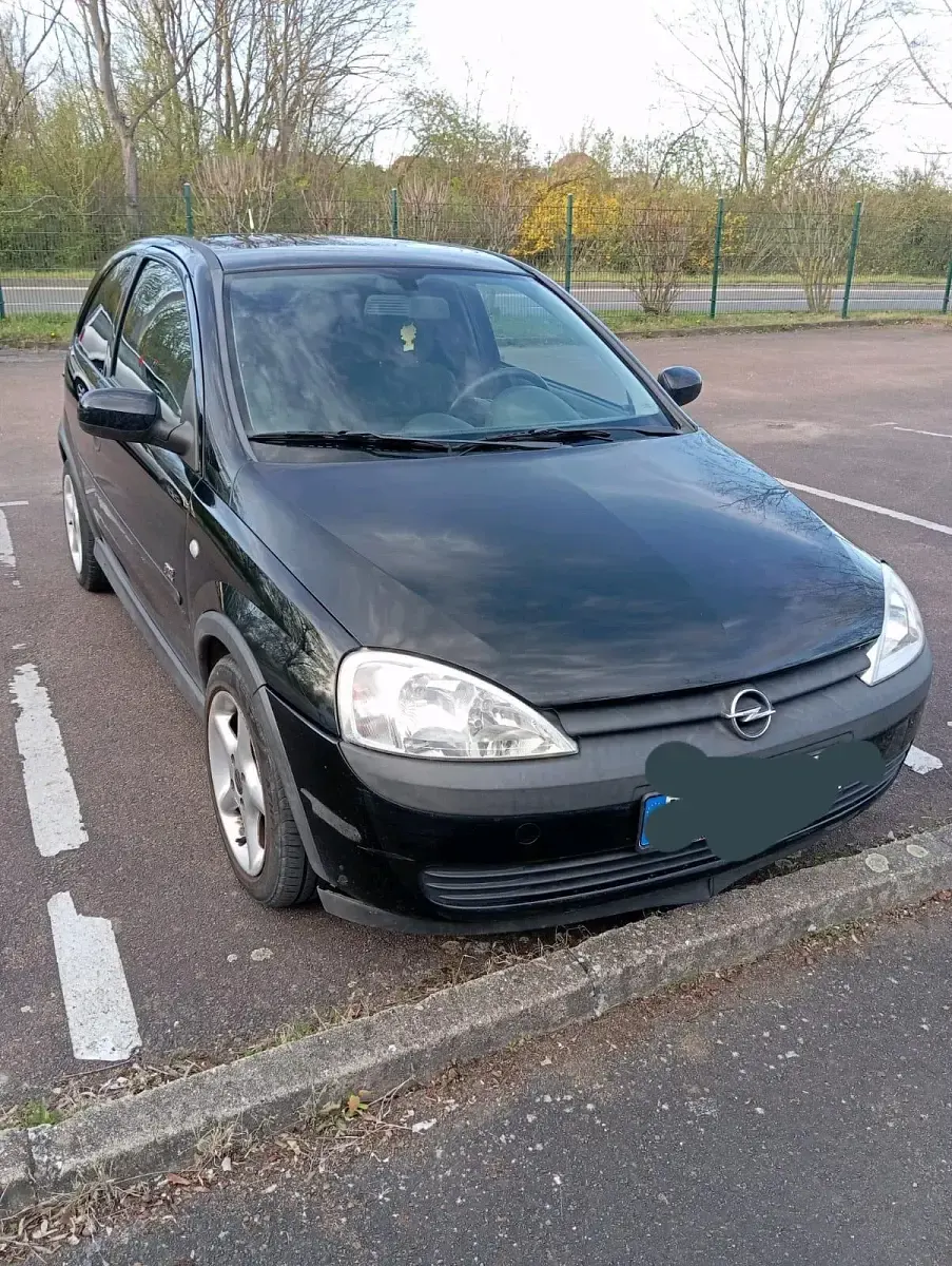 Gebraucht Opel Corsa 70 PS (51 kW) 2002 Schwarz Kleinwagen