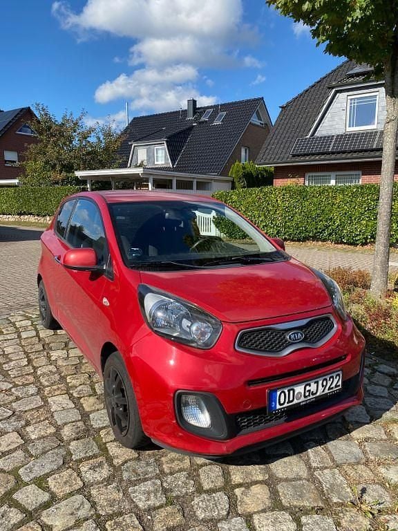 Rot Gebraucht 2011 Kia Picanto Attract Kleinwagen | 2.999 € (Fairer Preis) - Bild 1/4