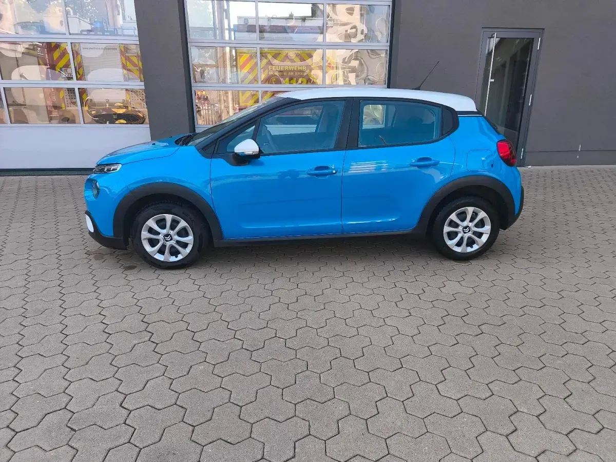 Gebraucht Citroën C3 Feel 82 PS (60 kW) 2020 Blau Kleinwagen