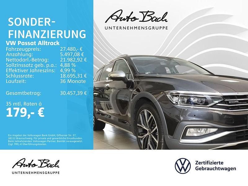 Gebraucht VW Passat Alltrack 200 PS (147 kW) 2021 Mangangrau metallic Kombi