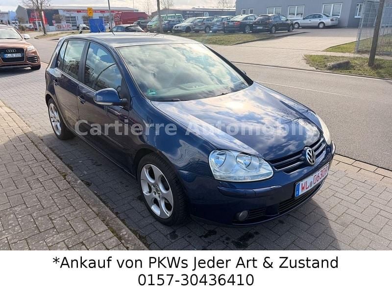Second-hand VW Golf V 105 CP (77 kW) 2007 Albastru Berlinǎ