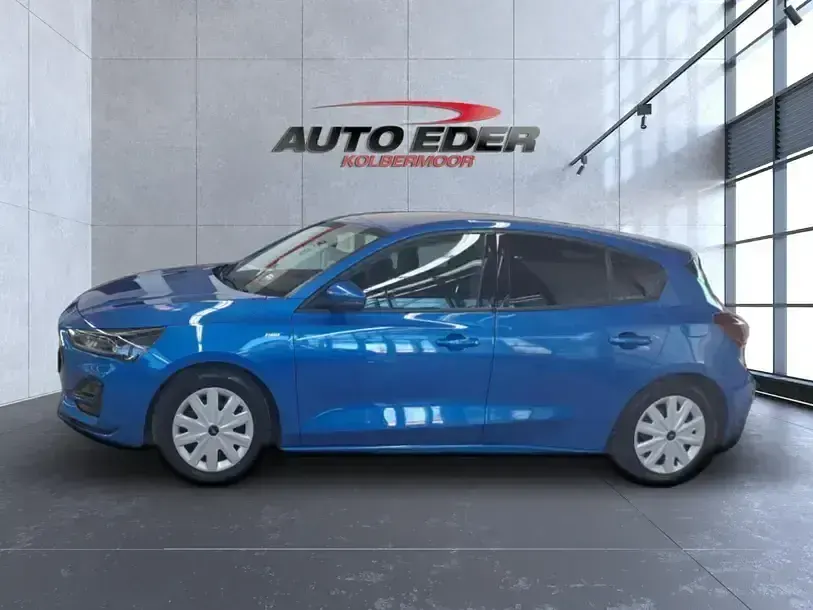 Gebraucht Ford Focus ST-Line X 120 PS (88 kW) 2022 Dynamicblau (metallic) Limousine