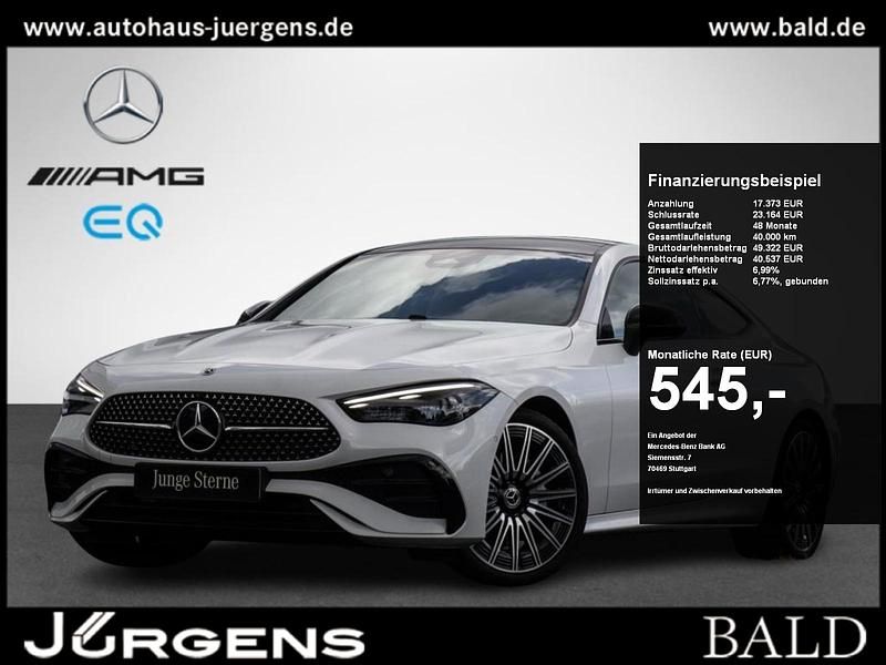 Manufaktur opalithweiß bright Gebraucht 2024 Mercedes CLE300 AMG Coupé | 57.900 € (Fairer Preis) - Bild 1/4