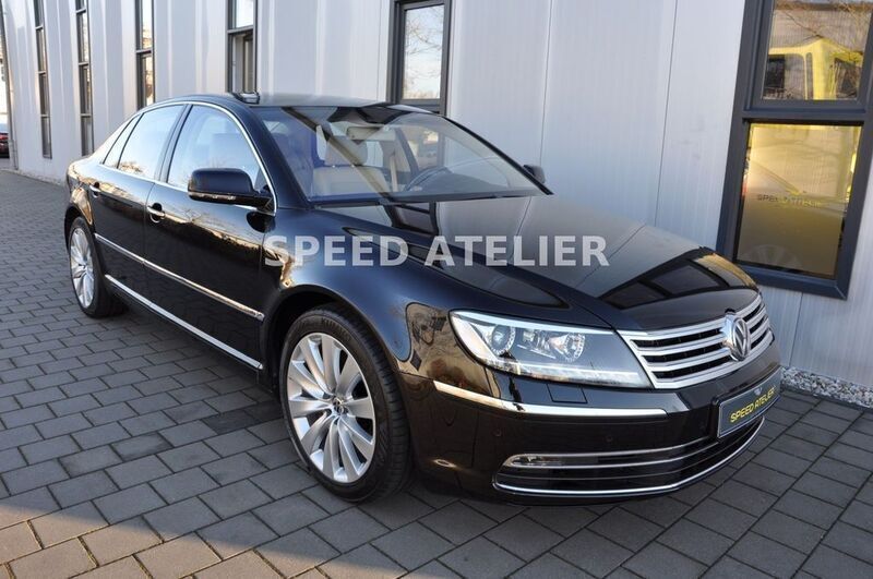 Schwarz Gebraucht 2014 VW Phaeton Limousine | 28.990 € - Bild 1/4