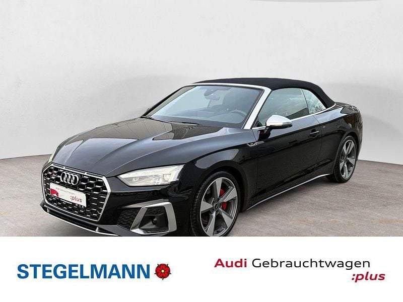Mythosschwarz metallic Gebraucht 2024 Audi S5 Cabriolet Sport Cabrio | 63.690 € (Teuer) - Bild 1/4