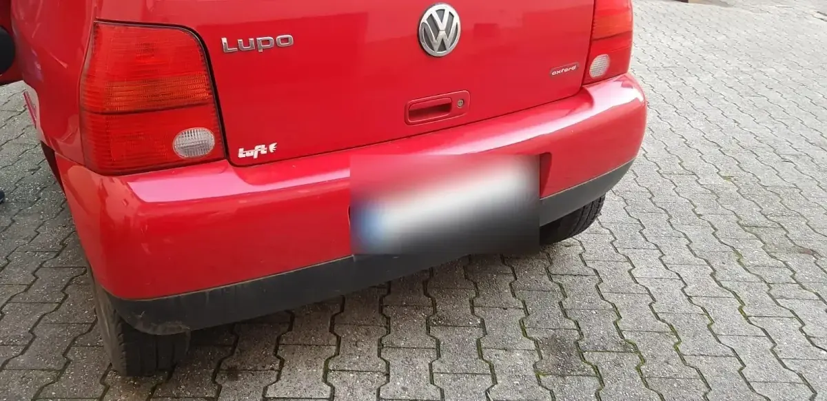 Gebraucht VW Lupo 60 PS (44 kW) 2002 Rot Kleinwagen