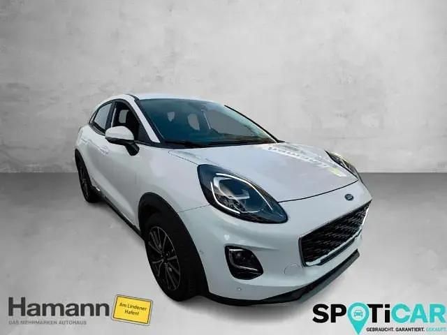 Gebraucht Ford Puma Titanium 125 PS (91 kW) 2023 Weiss Limousine
