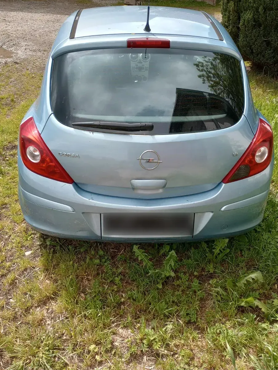 Gebraucht Opel Corsa 80 PS (58 kW) 2007 Blau Kleinwagen