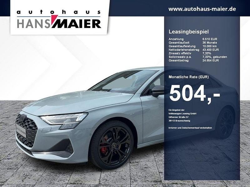 Pfeilgrau perleffekt Gebraucht 2025 Audi A3 Advanced Limousine | 43.400 € (Etwas zu teuer) - Bild 1/4