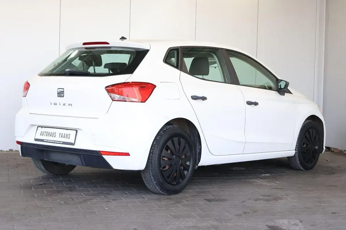 Gebraucht Seat Ibiza Reference 75 PS (55 kW) 2017 Weiß Kleinwagen