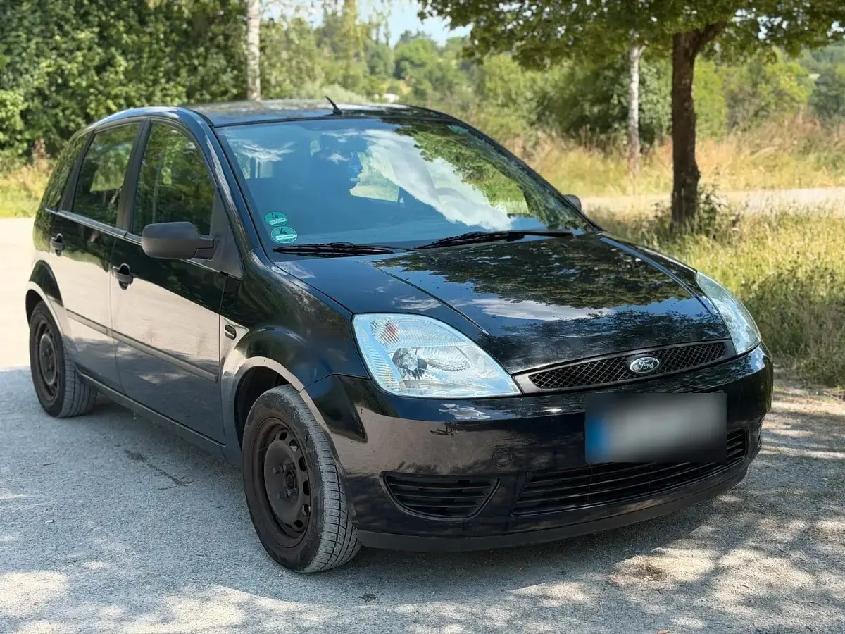 Gebraucht Ford Fiesta 80 PS (58 kW) 2004 Blau Kleinwagen