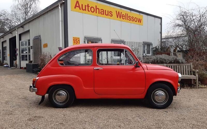 Rot Gebraucht 1969 Fiat 600D Kleinwagen | 3.590 € - Bild 1/4