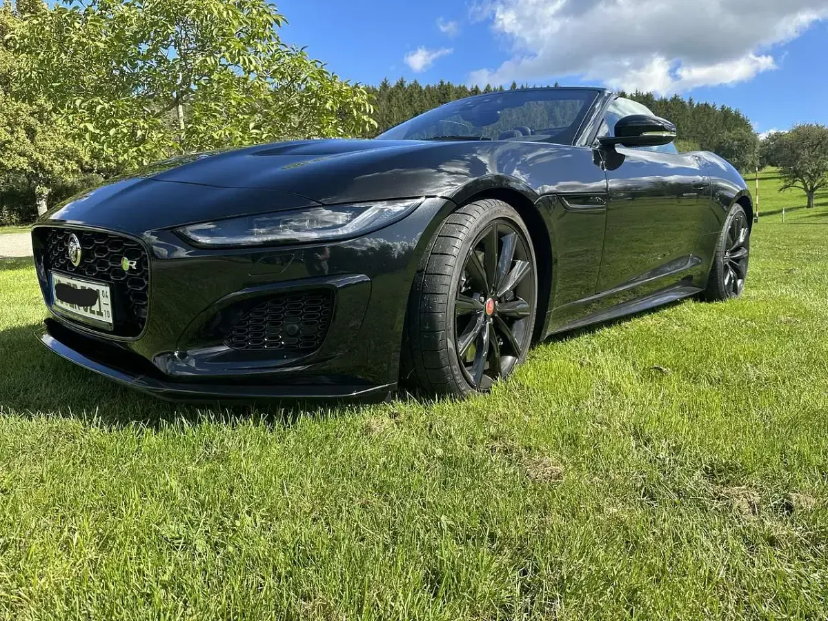 Gebraucht Jaguar F-Type R 575 PS (422 kW) 2022 Schwarz Cabrio