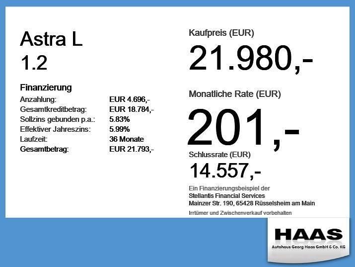 Używany Opel Astra 131 KM (96 kW) 2025 Szary Sedan/Limuzyna