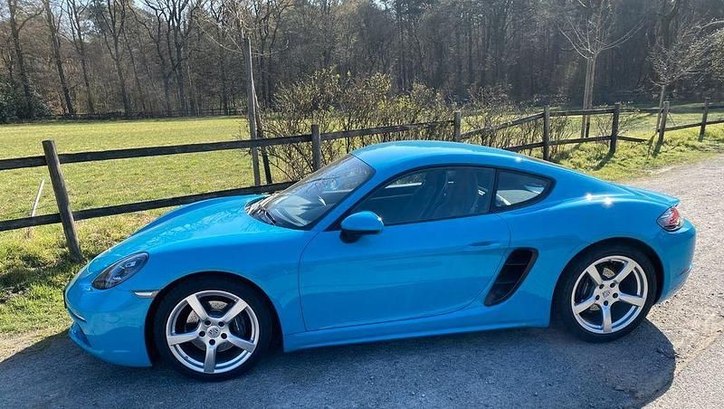Gebraucht Porsche Cayman 299 PS (219 kW) 2017 Blau Coupé