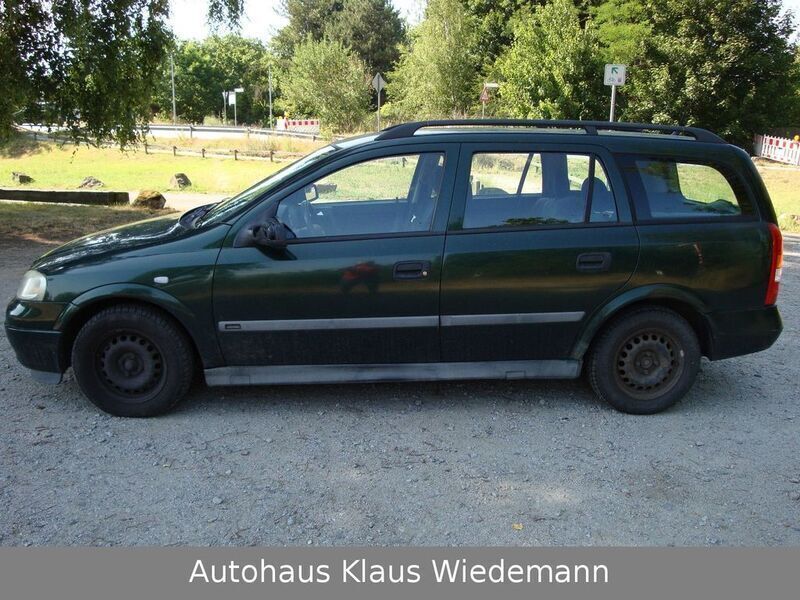 Gebraucht Opel Astra 101 PS (74 kW) 2001 Grün Kombi